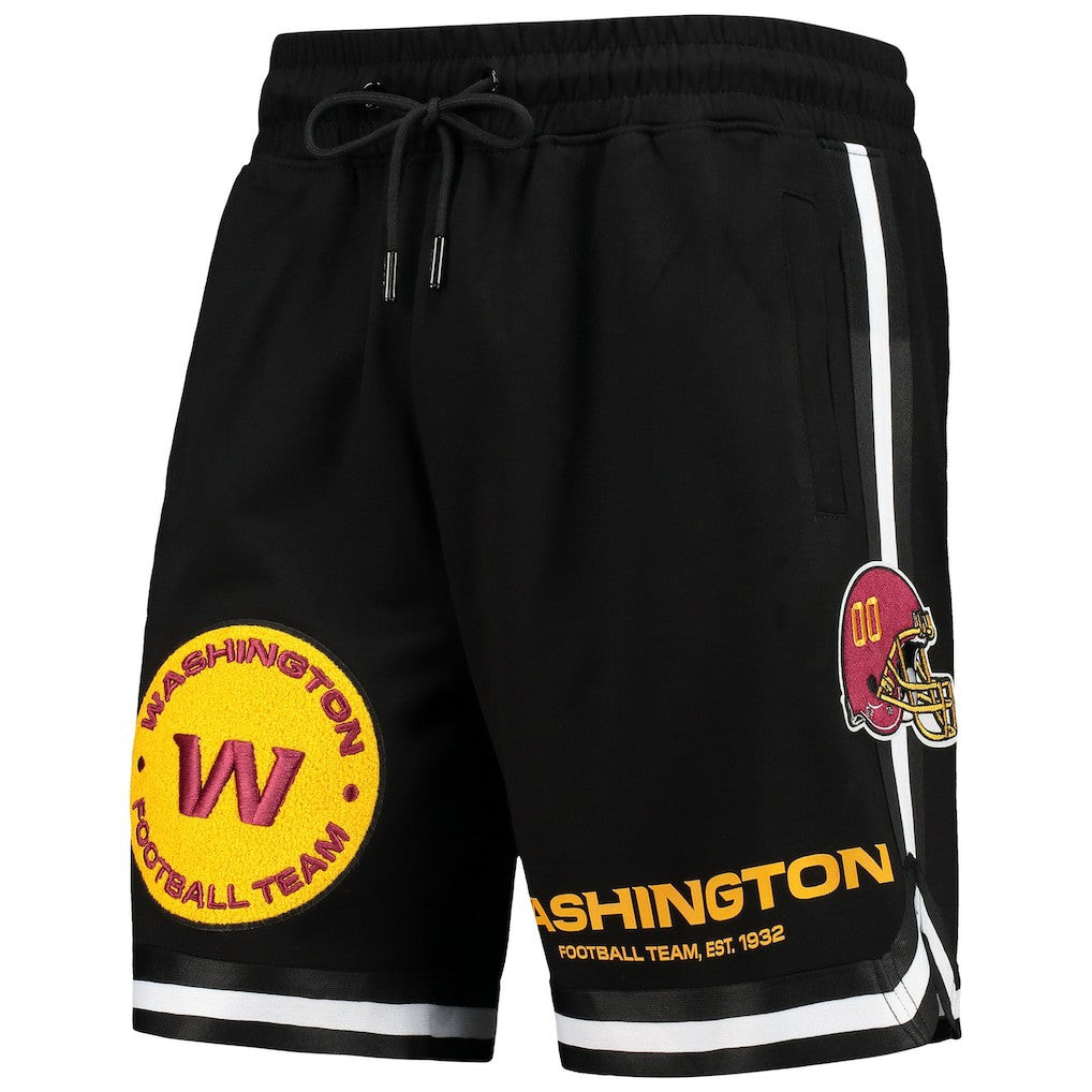 Washington Football Team Pro Standard Core Logo Shorts - Black - NFL