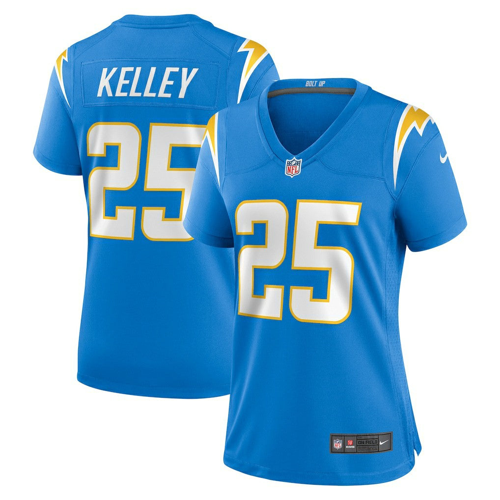 Joshua Kelley Los Angeles Chargers Women's Player Game Jersey - Powder Blue - Nike