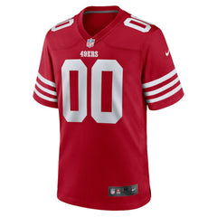 San Francisco 49ers Custom Jersey - Scarlet - Nike