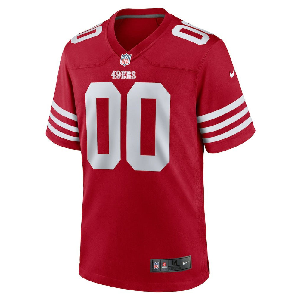 San Francisco 49ers Youth Game Custom Jersey - Scarlet - Nike