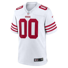 San Francisco 49ers Game Custom Player Jersey - White - Nike