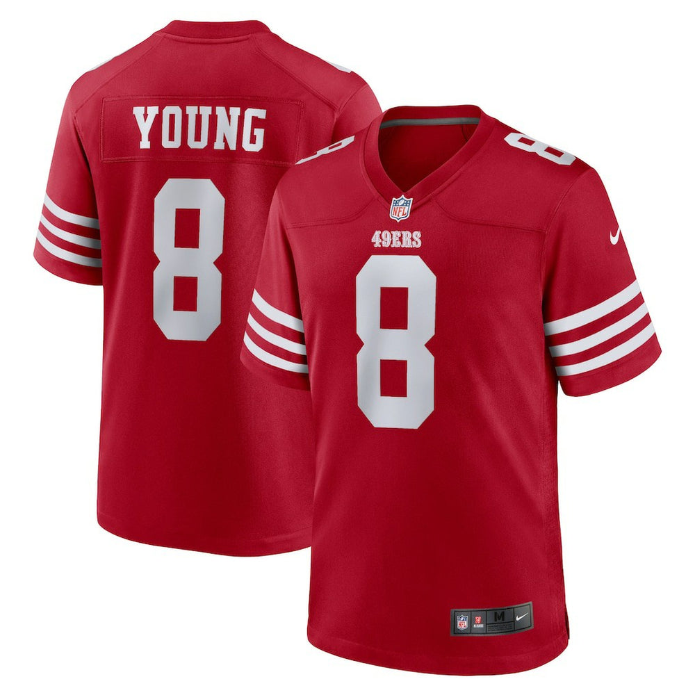 Steve Young San Francisco 49ers Retired Player Game Jersey - Scarlet - Nike