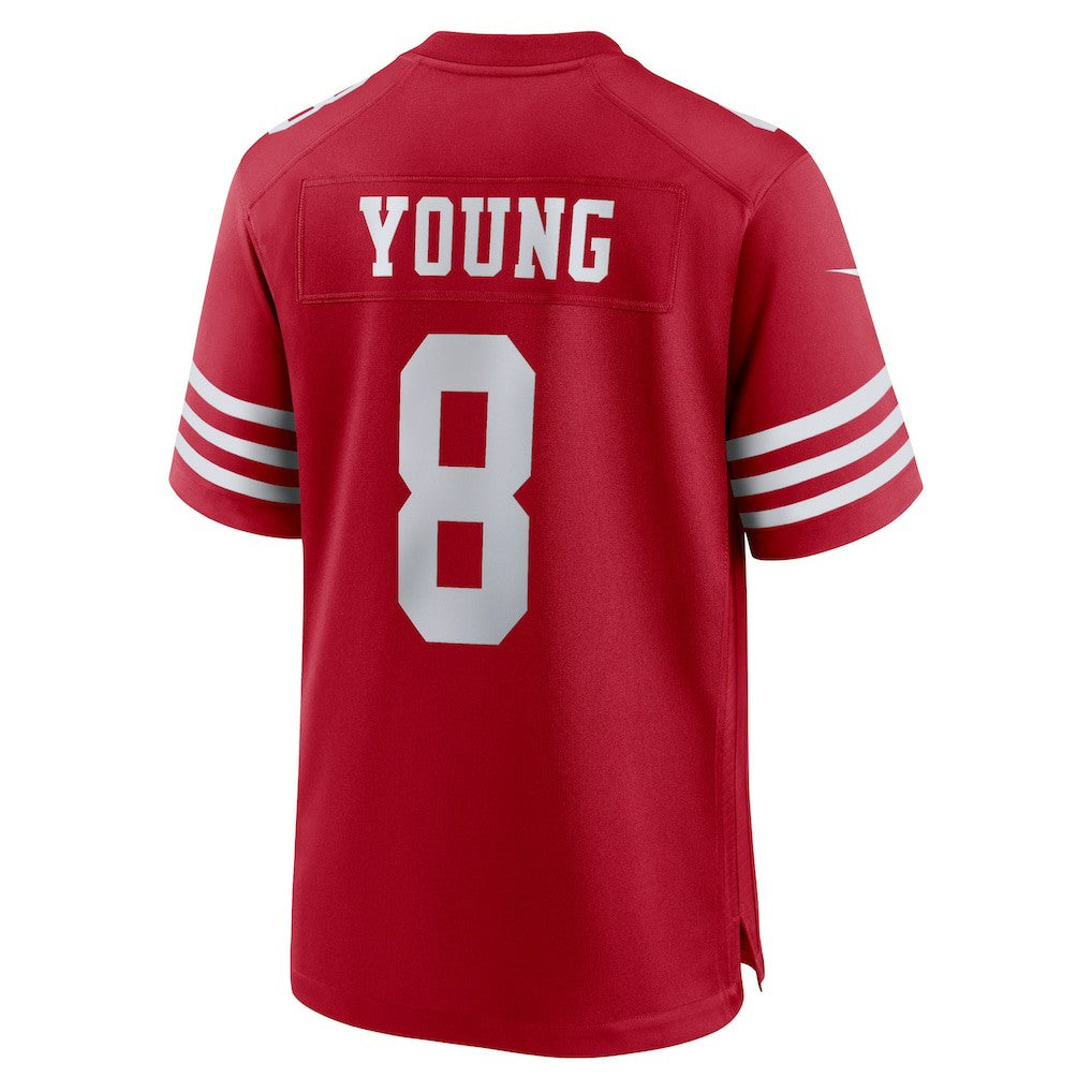 Steve Young San Francisco 49ers Retired Player Game Jersey - Scarlet - Nike