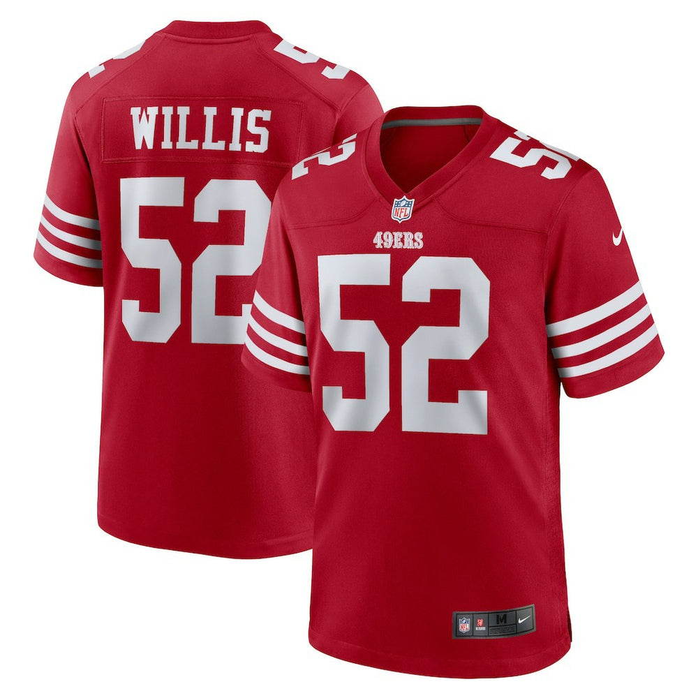 Patrick Willis San Francisco 49ers Retired Player Game Jersey - Scarlet - Nike