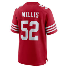 Patrick Willis San Francisco 49ers Retired Player Game Jersey - Scarlet - Nike