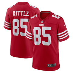 George Kittle San Francisco 49ers Player Game Jersey - Scarlet - Nike