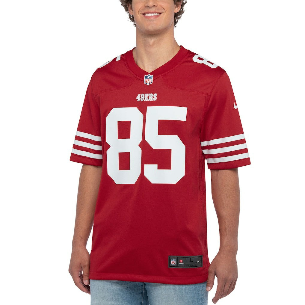 George Kittle San Francisco 49ers Player Game Jersey - Scarlet - Nike