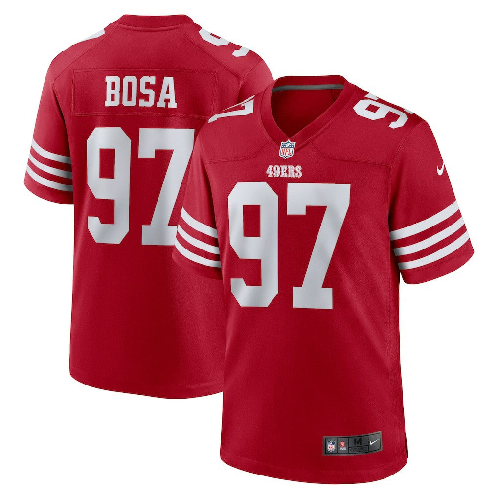 Nick Bosa San Francisco 49ers Player Game Jersey - Scarlet - Nike