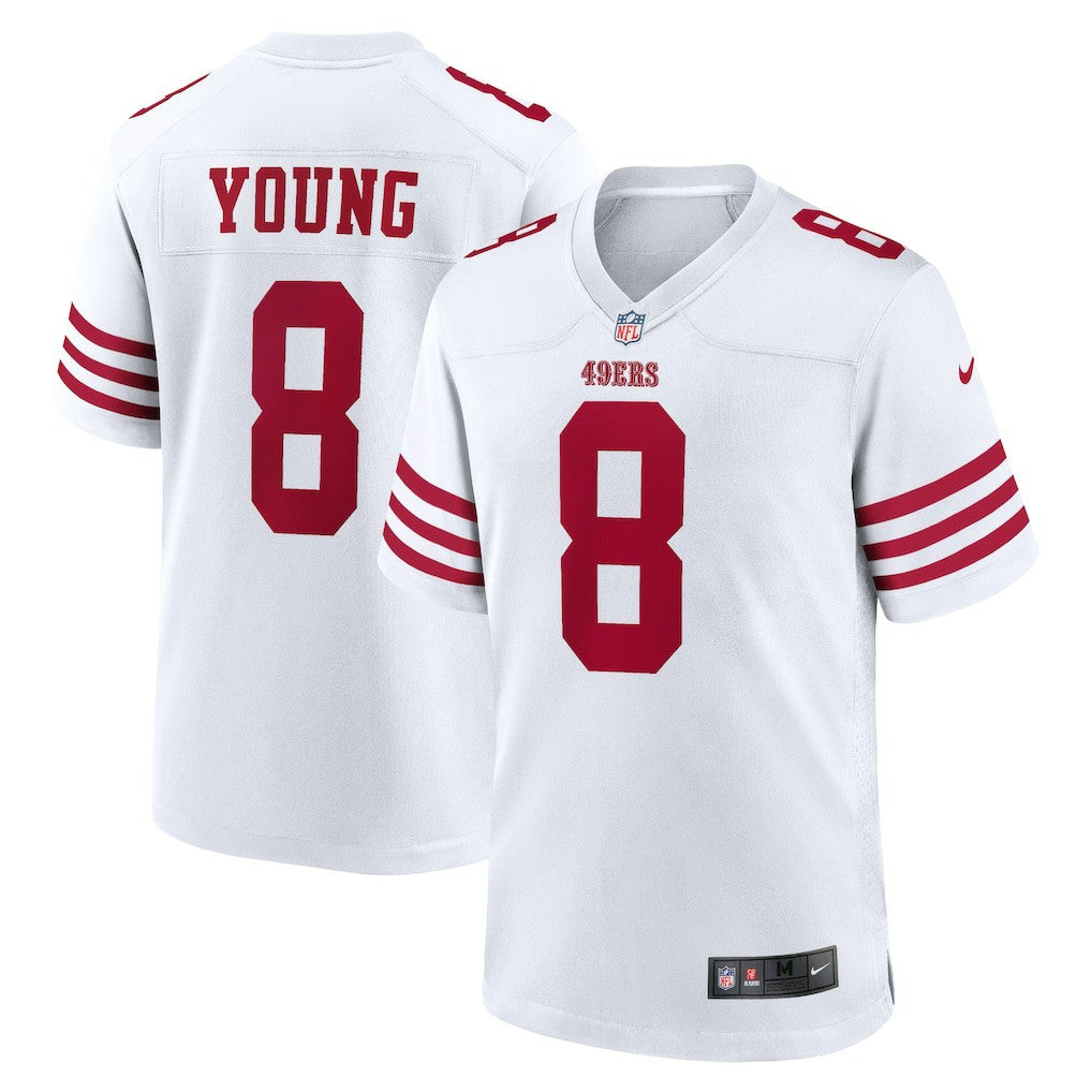 Steve Young San Francisco 49ers Retired Player Game Jersey - White - Nike