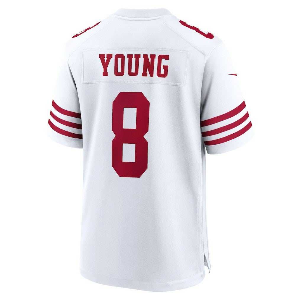 Steve Young San Francisco 49ers Retired Player Game Jersey - White - Nike