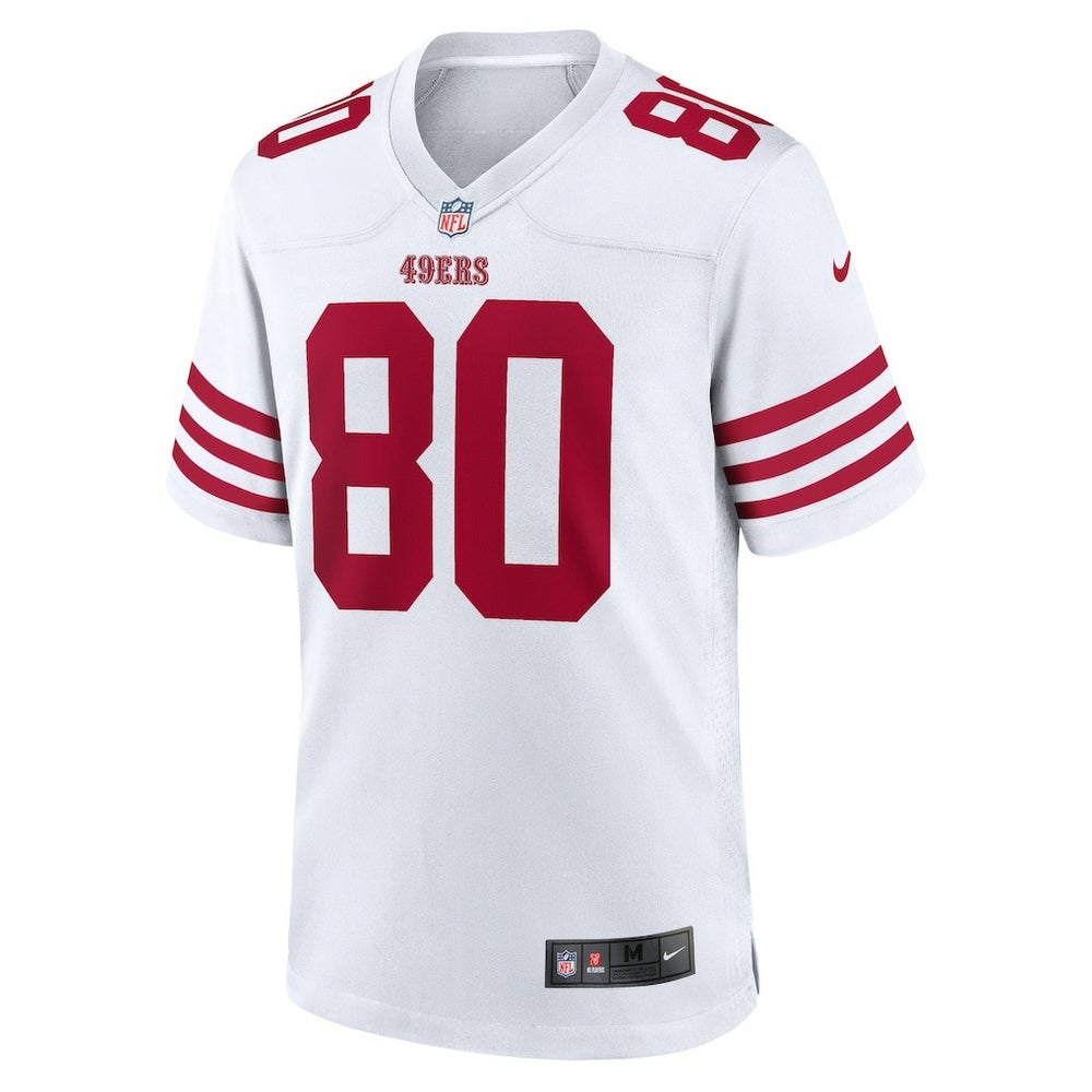 Jerry Rice San Francisco 49ers Retired Player Game Jersey - White - Nike