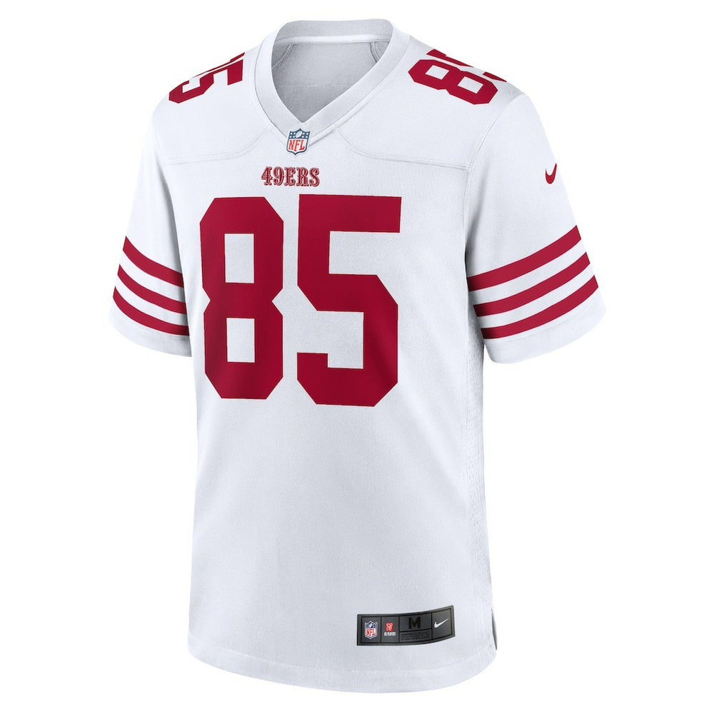 George Kittle San Francisco 49ers Player Game Jersey - White - Nike