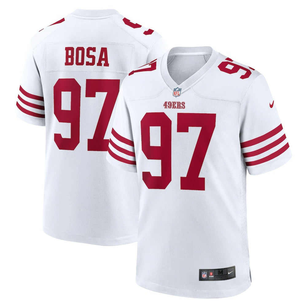 Nick Bosa San Francisco 49ers Player Game Jersey - White - Nike