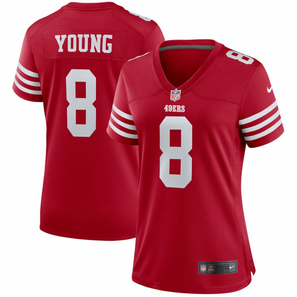 Steve Young San Francisco 49ers Women's Retired Player Game Jersey - Scarlet - Nike