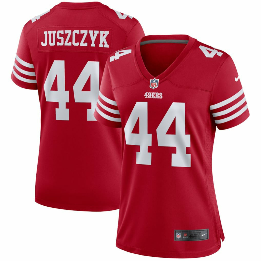 Kyle Juszczyk San Francisco 49ers Women's Player Game Jersey - Scarlet - Nike