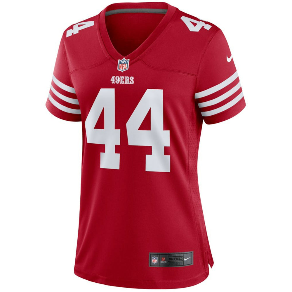 Kyle Juszczyk San Francisco 49ers Women's Player Game Jersey - Scarlet - Nike