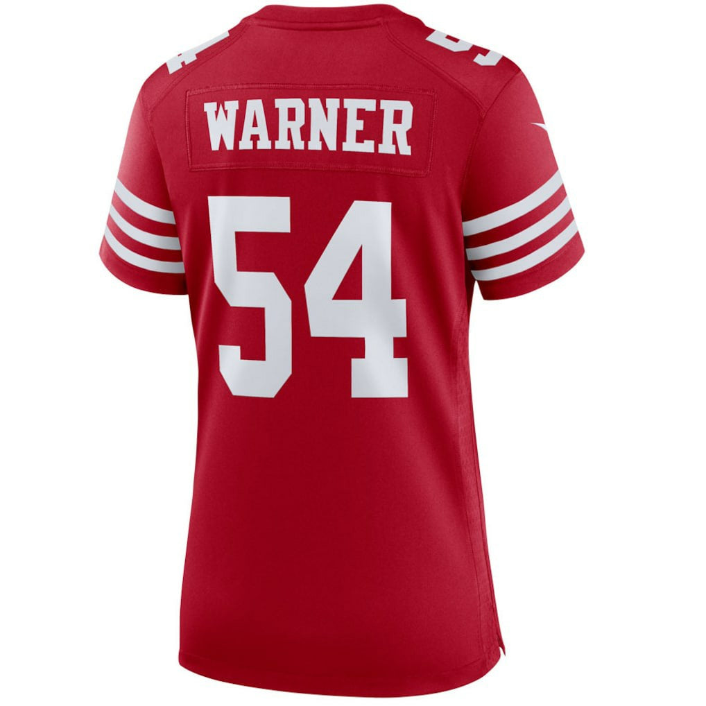 Fred Warner San Francisco 49ers Women's Player Jersey - Scarlet - Nike