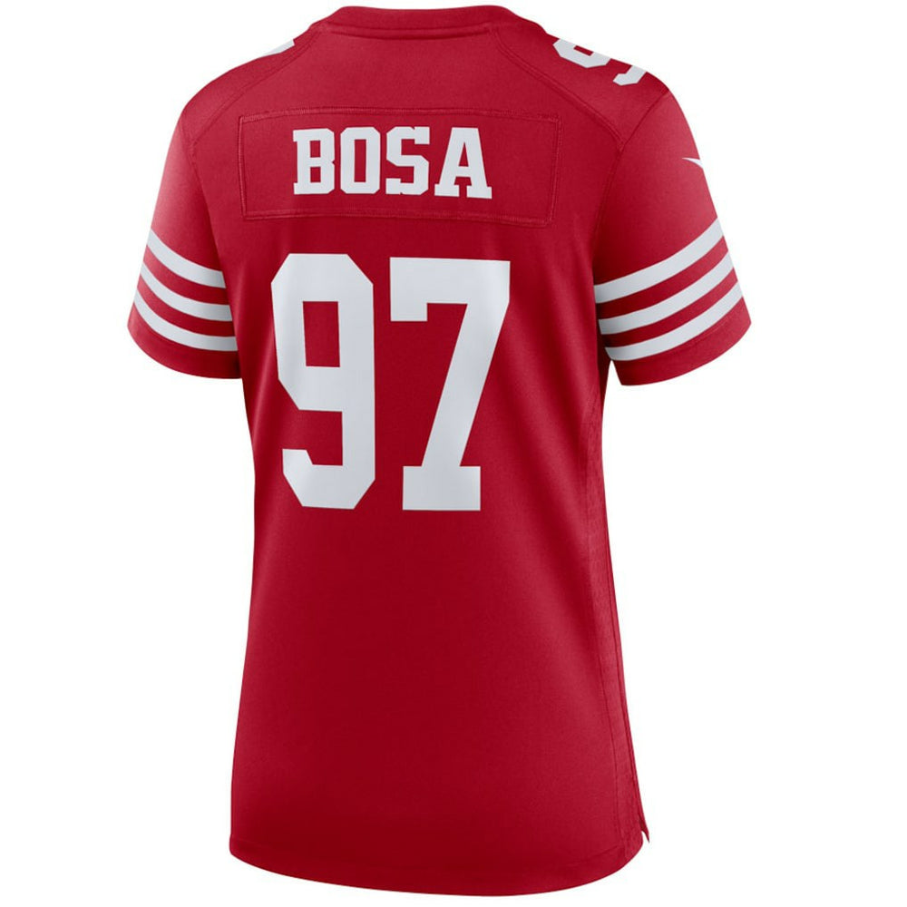 Nick Bosa San Francisco 49ers Women's Player Jersey - Scarlet - Nike