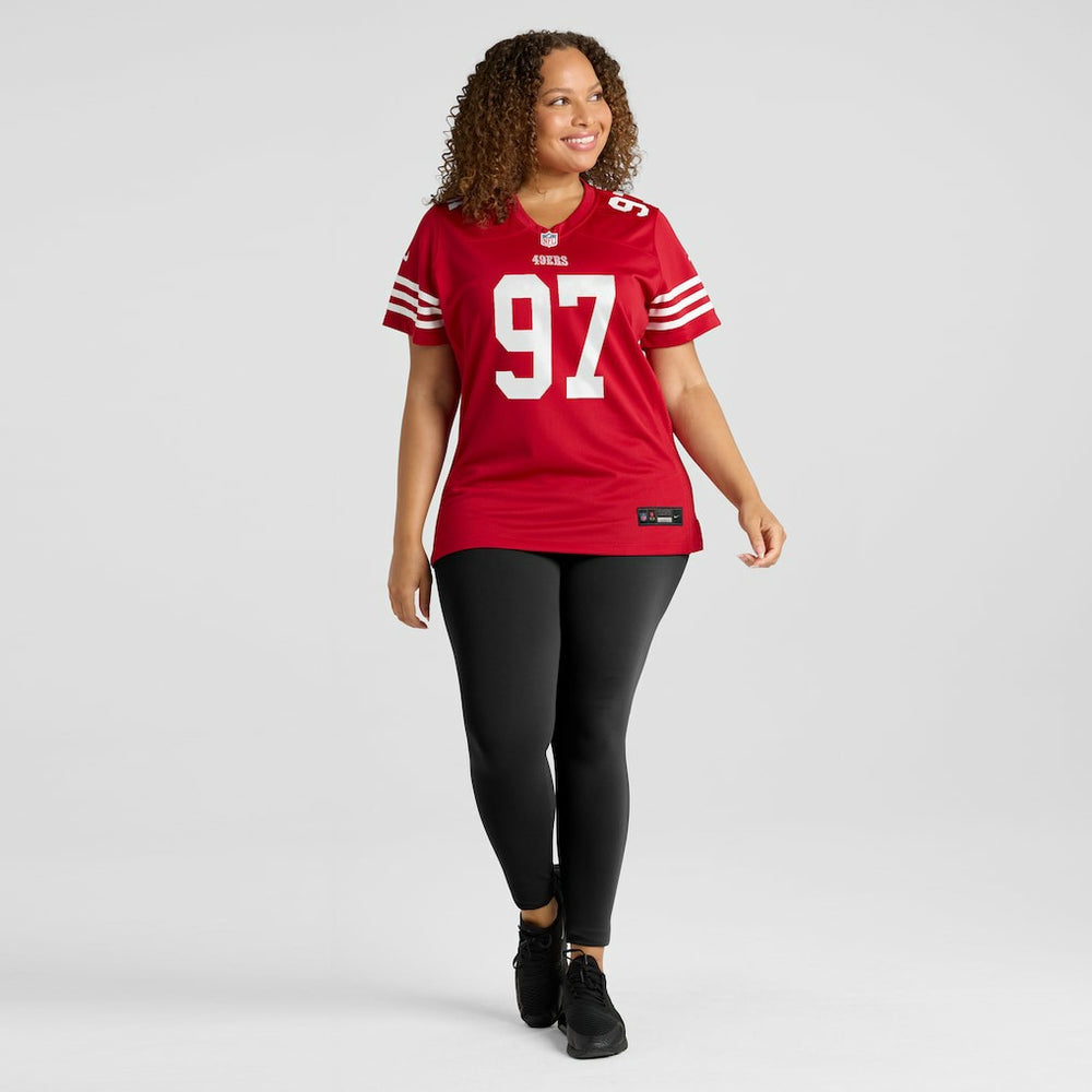 Nick Bosa San Francisco 49ers Women's Player Jersey - Scarlet - Nike