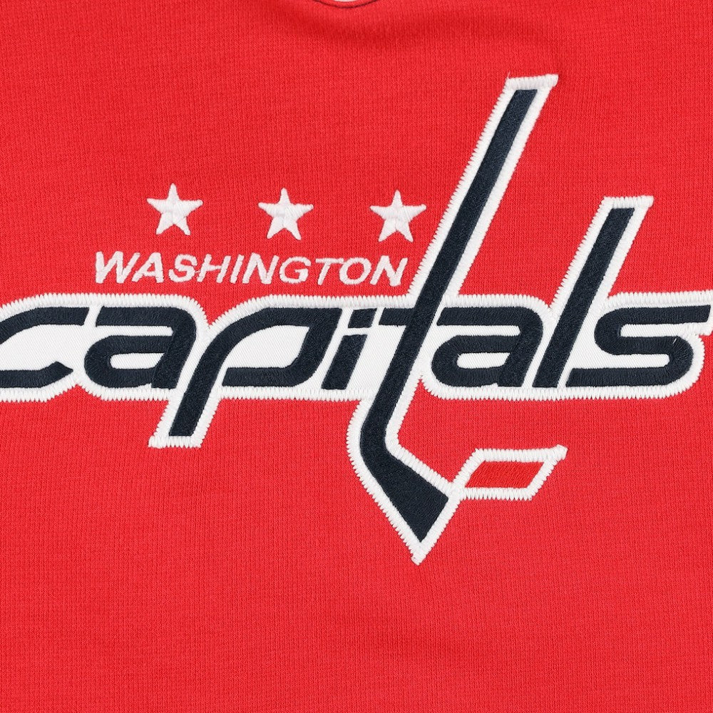 TJ Oshie Washington Capitals Youth Ageless Must-Have V-Neck Name & Number Pullover Hoodie - Red | NHL sale