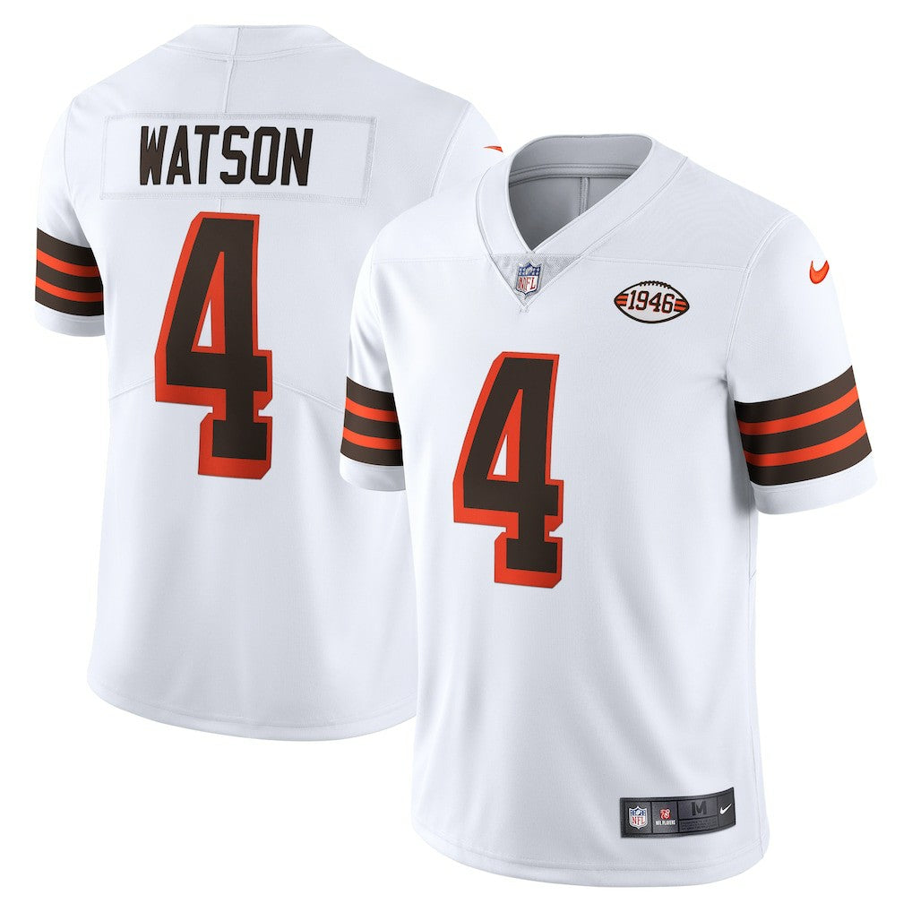 Deshaun Watson Cleveland Browns 2021 Alternate Vapor Limited Jersey - White - Nike