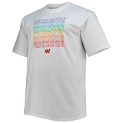 Washington Commanders Big & Tall City Pride T-Shirt - White - Fanatics