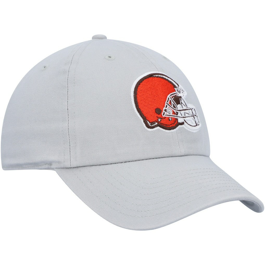 Cleveland Browns '47 Team Clean Up Adjustable Hat - Gray - 47 brand
