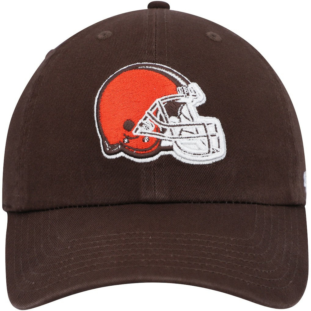 Cleveland Browns '47 Youth Team Logo Clean Up Adjustable Hat - Brown - 47 brand