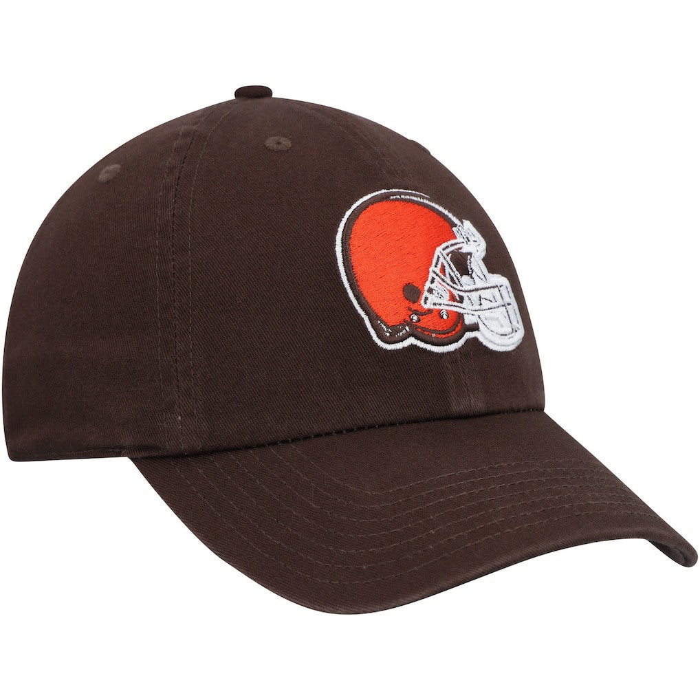 Cleveland Browns '47 Youth Team Logo Clean Up Adjustable Hat - Brown - 47 brand