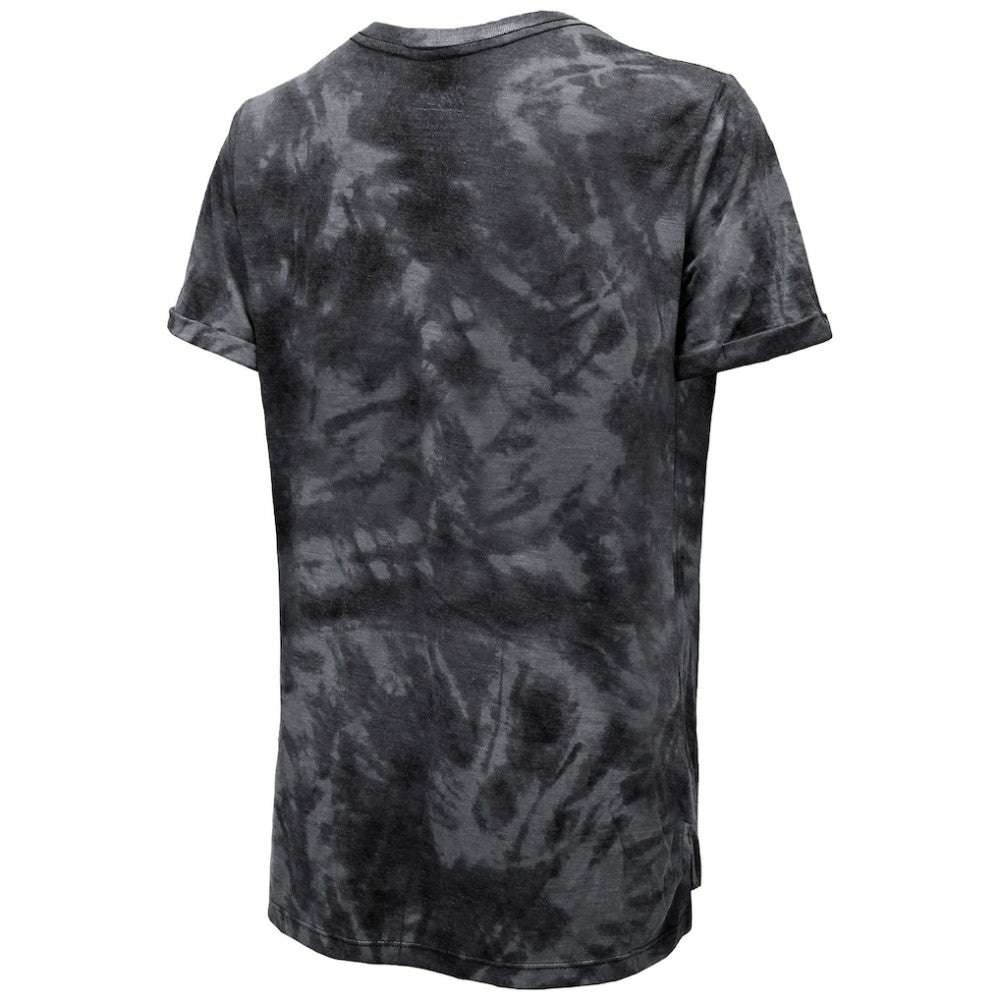 Pittsburgh Penguins Majestic Threads Women's Boyfriend Tie-Dye Tri-Blend T-Shirt - Black | NHL online