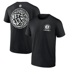 Fanatics Brooklyn Nets Basketball Street Collective T-Shirt Black