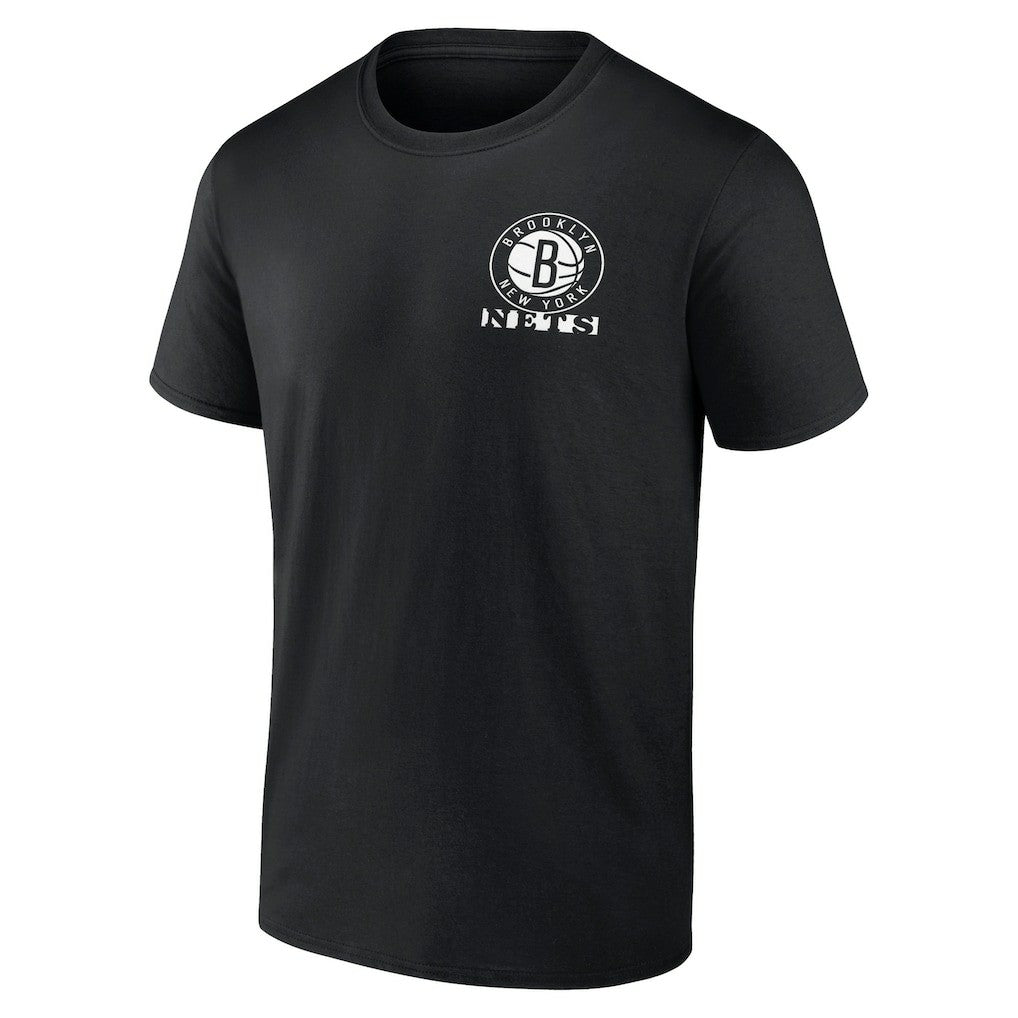 Fanatics Brooklyn Nets Basketball Street Collective T-Shirt Black