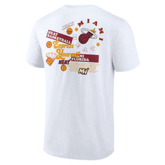 Fanatics Miami Heat Street Collective T-Shirt White