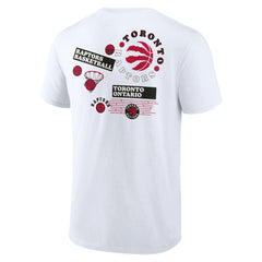 Fanatics Toronto Raptors Street Collective T-Shirt White