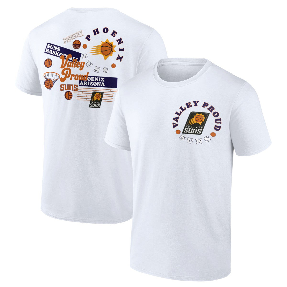 Fanatics Phoenix Suns Street Collective T-Shirt White
