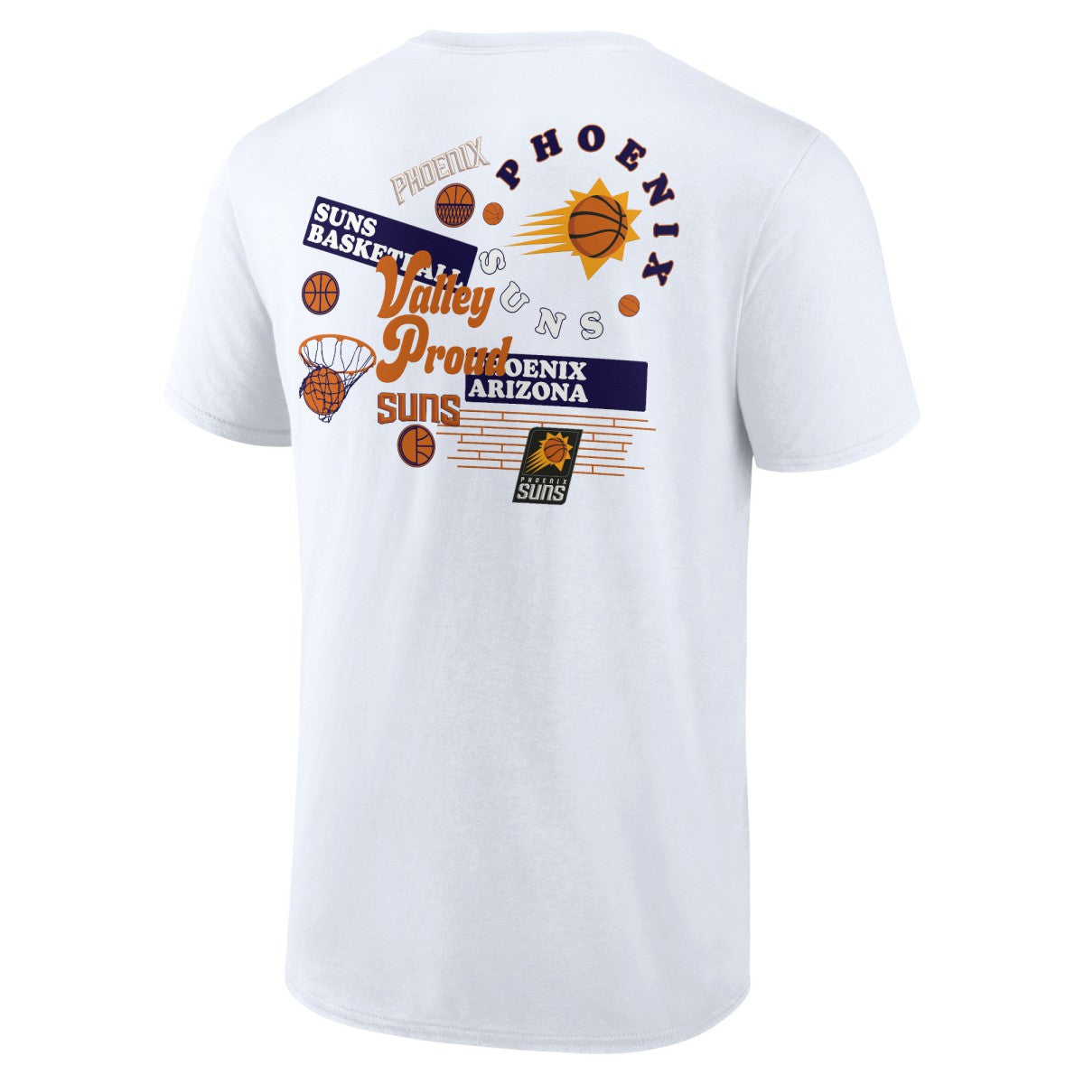 Fanatics Phoenix Suns Street Collective T-Shirt White