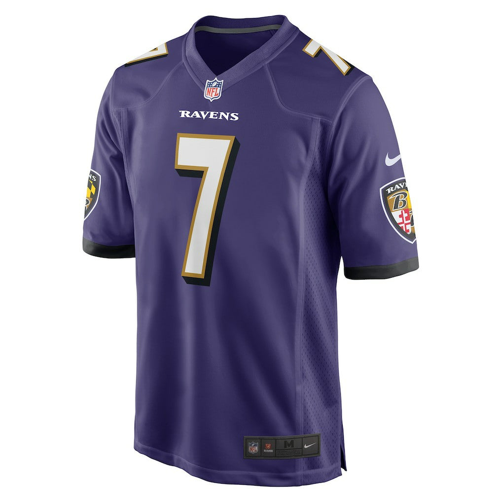 Rashod Bateman Baltimore Ravens Game Player Jersey - Purple - Nike
