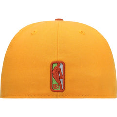 New Era Philadelphia 76ers 59FIFTY Fitted Hat Gold/Rust