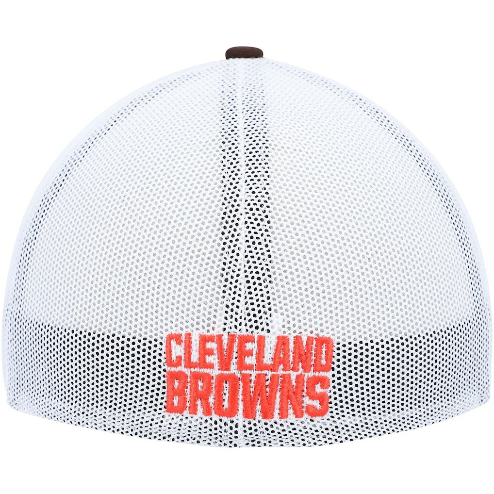 Cleveland Browns '47 Trophy Trucker Flex Hat - Brown/White - 47 brand