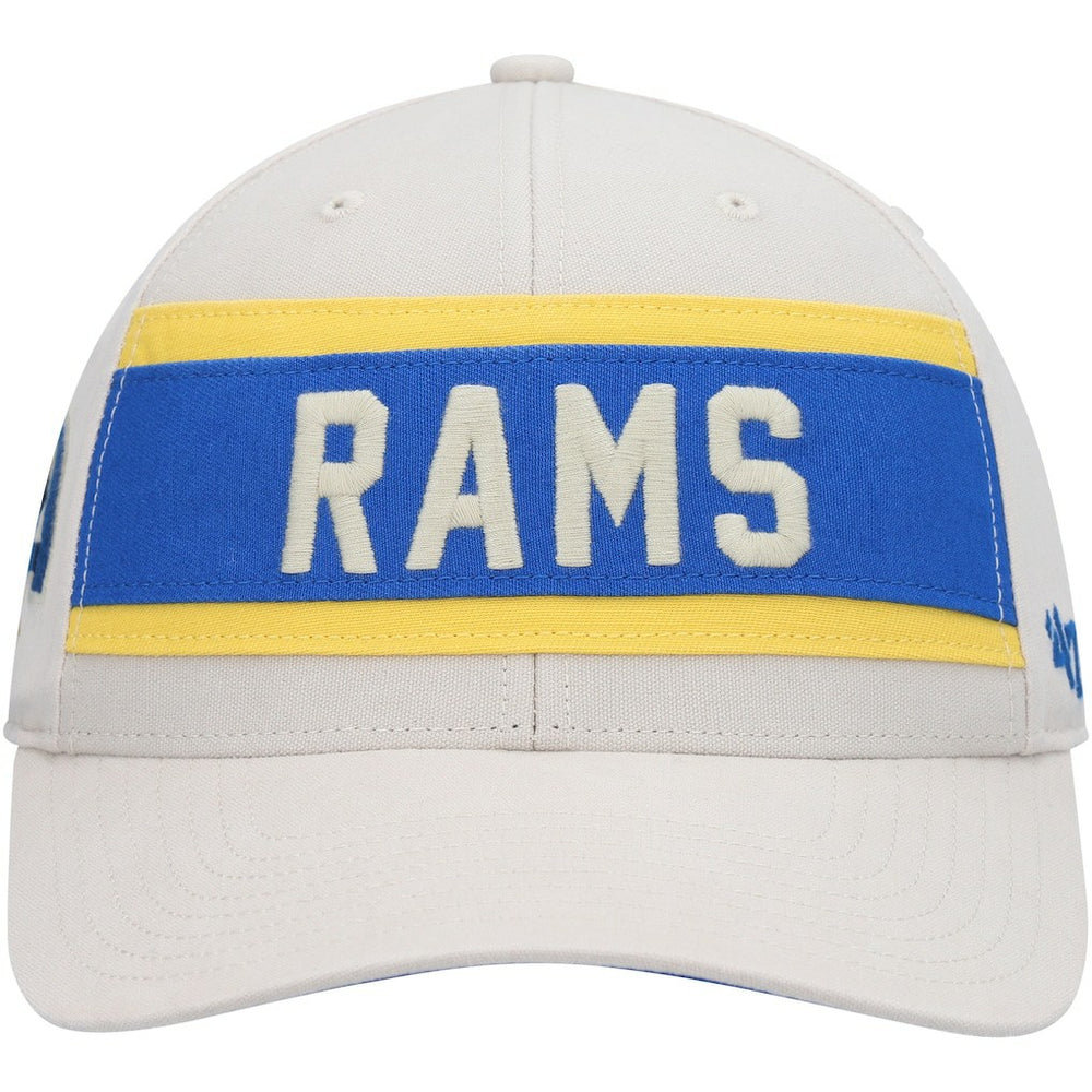 Los Angeles Rams '47 Crossroad MVP Adjustable Hat - Cream - 47 brand