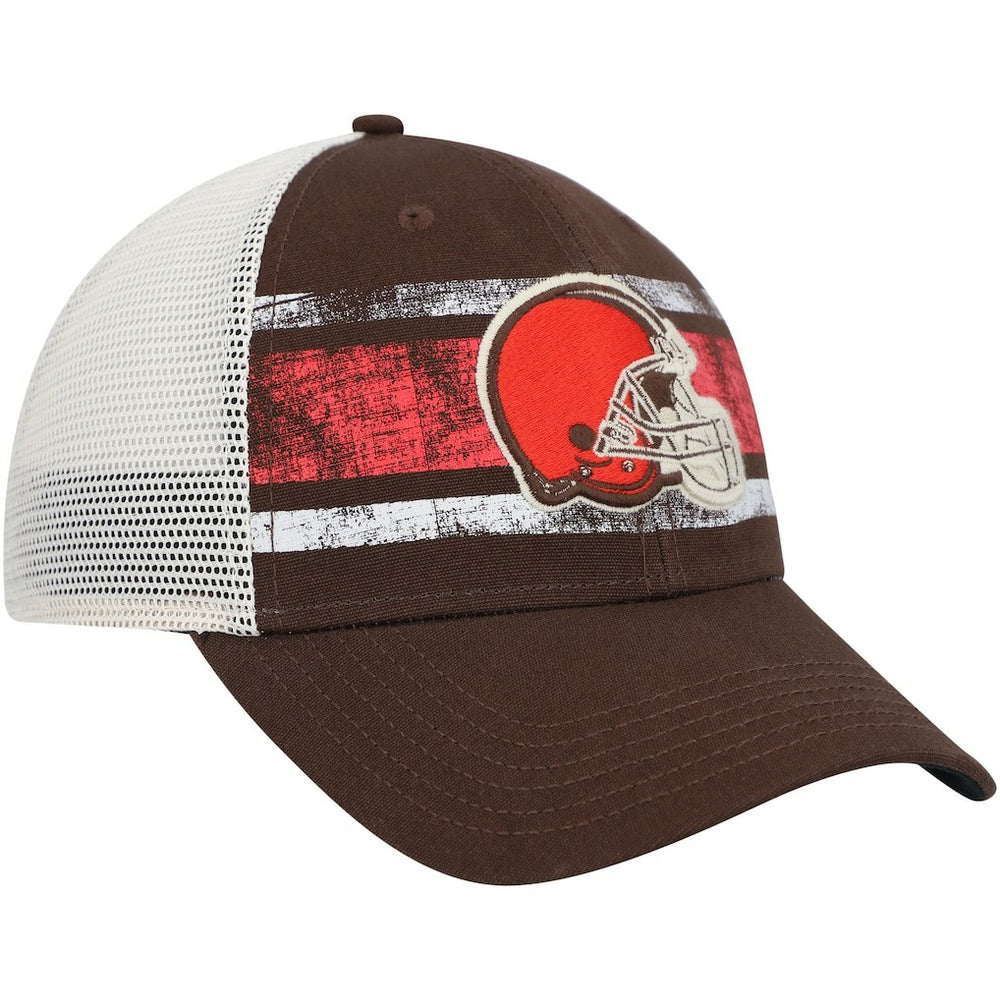 Cleveland Browns '47 Interlude MVP Trucker Snapback Hat - Brown/White - 47 brand