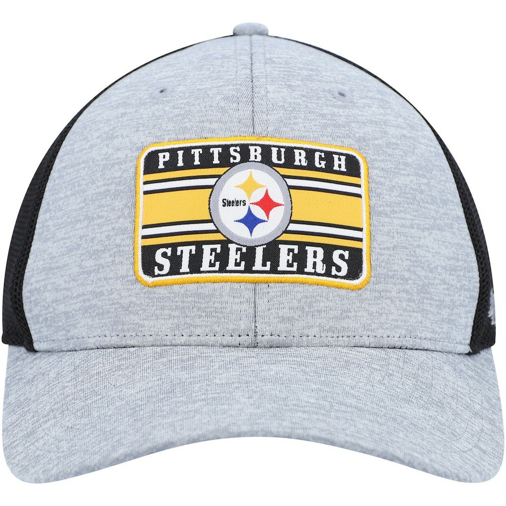 Pittsburgh Steelers '47 Motivator Flex Hat - Heathered Gray/Black - 47 brand