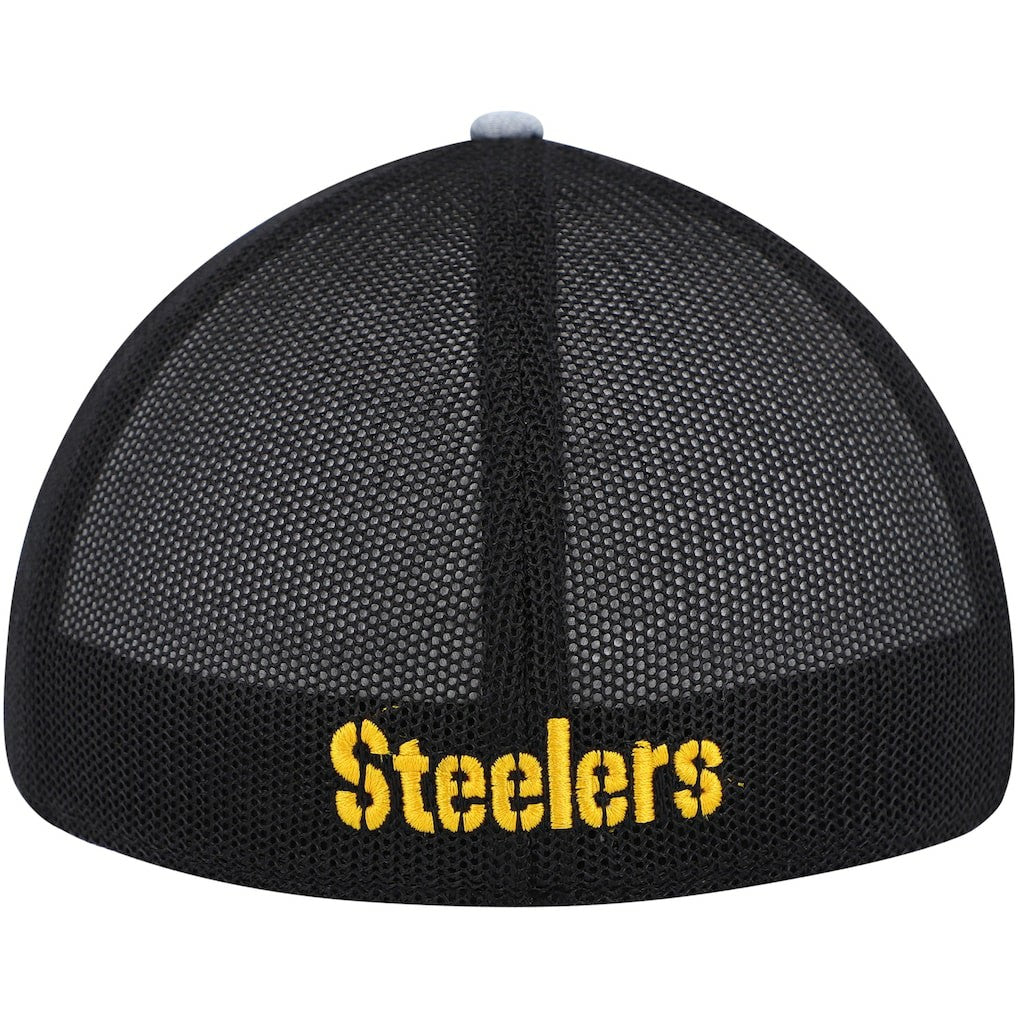 Pittsburgh Steelers '47 Motivator Flex Hat - Heathered Gray/Black - 47 brand