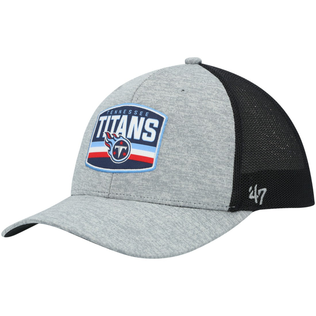 Tennessee Titans '47 Motivator Flex Hat - Heathered Gray/Navy - 47 brand
