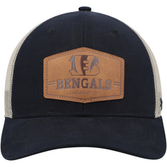 Cincinnati Bengals '47 Rawhide Trucker Adjustable Hat - Dark Navy/Natural - 47 brand