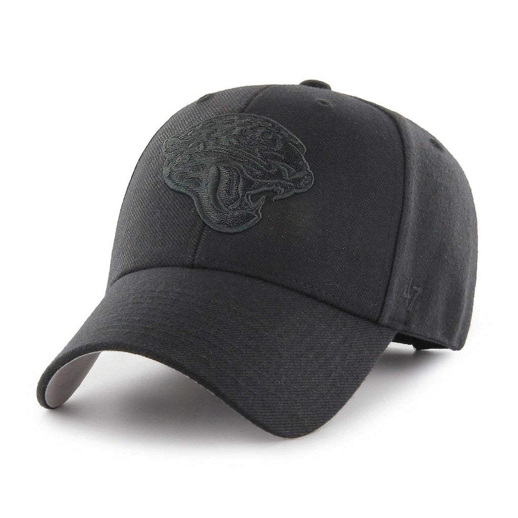 Jacksonville Jaguars '47 Tonal MVP Adjustable Hat - Black - 47 brand