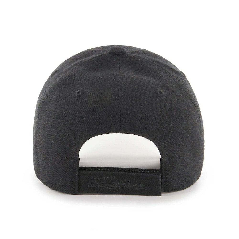 Miami Dolphins '47 Tonal MVP Adjustable Hat - Black - 47 brand