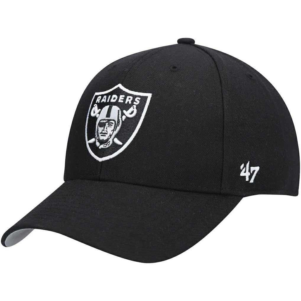 Las Vegas Raiders '47 MVP Adjustable Hat - Black - 47 brand