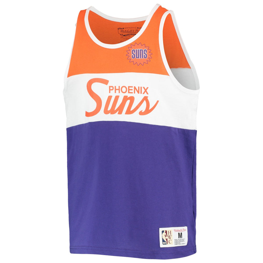 Mitchell & Ness Phoenix Suns Youth Hardwood Classics Special Script Tank Top Purple/Orange