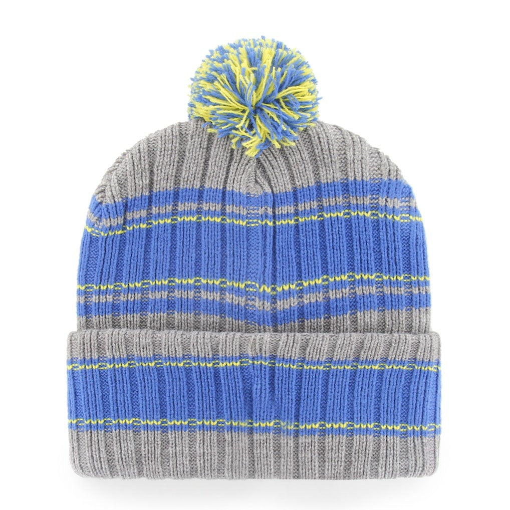 Los Angeles Rams '47 Rexford Cuffed Knit Hat with Pom - Graphite - 47 brand